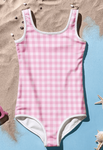 All-Over Print Kids Swimsuit